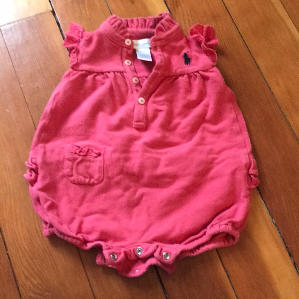 Coral onesie
